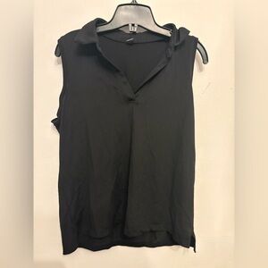Joe Fresh Black Sleeveless Blouse